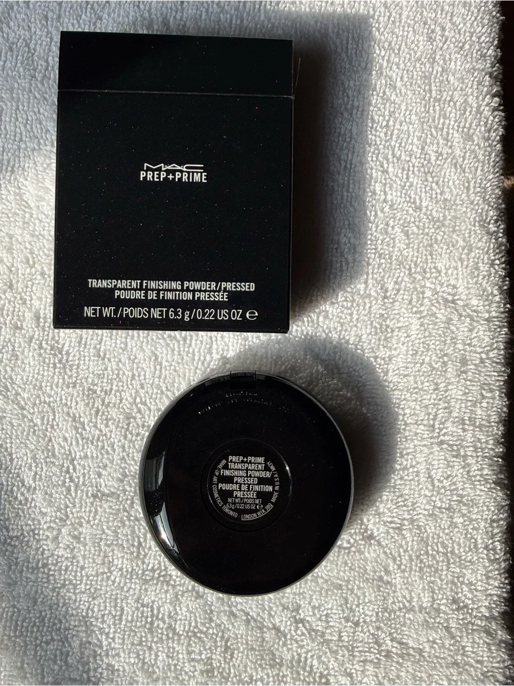 BNIB MAC Prep + Prime Transparent Finishing Powder Pressed Discontinued